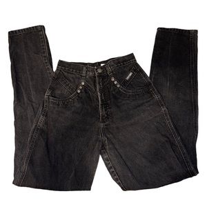 Vintage Black High Waisted Rockies Jeans